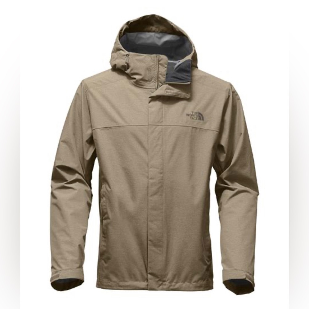 North Face Venture 2 Rain Hardshell Jacket XL - sand/tan color NEW WITH TAGS